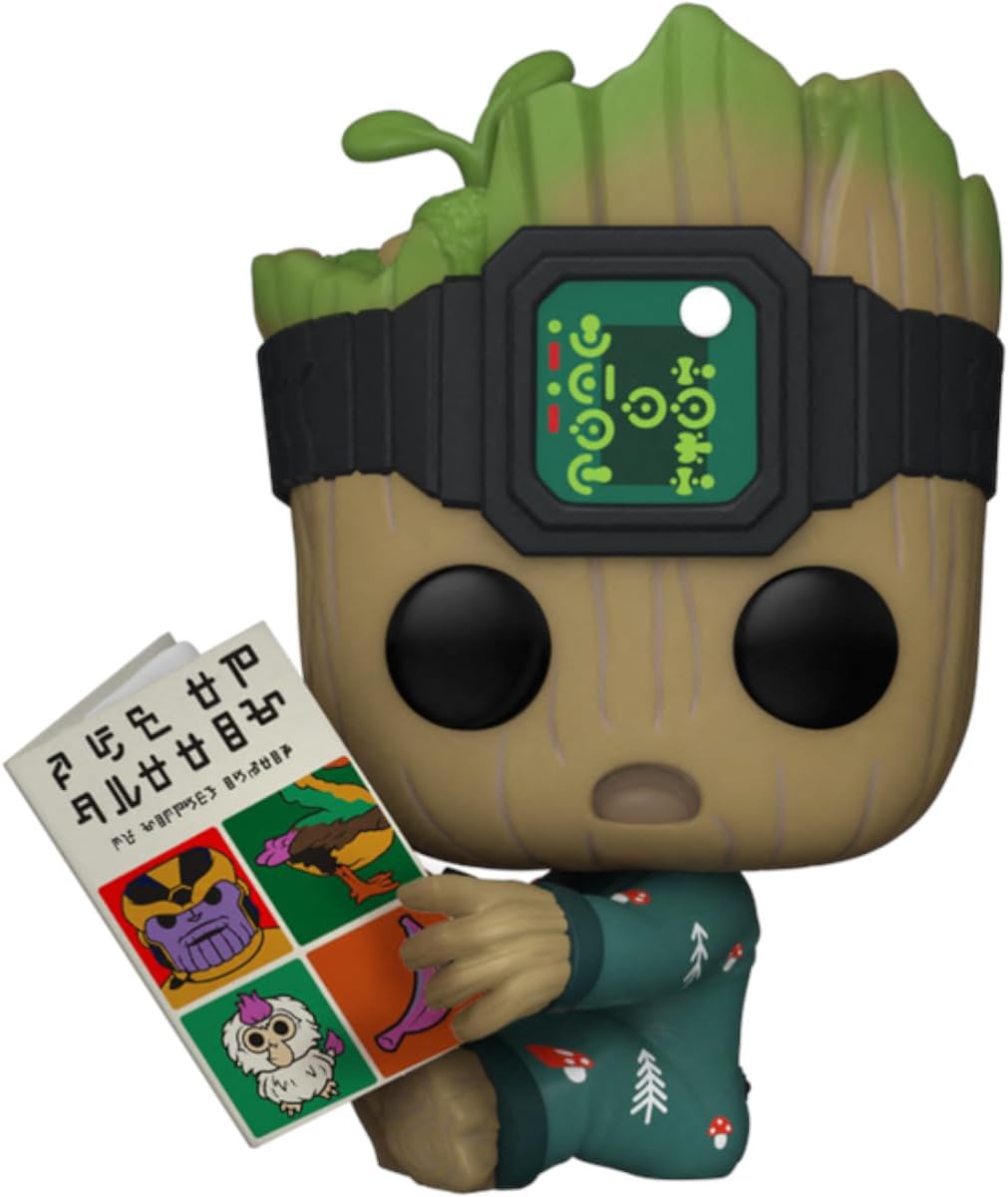 Figurina - Pop! - I Am Groot: Groot in Onesie (Bobble-Head) | Funko