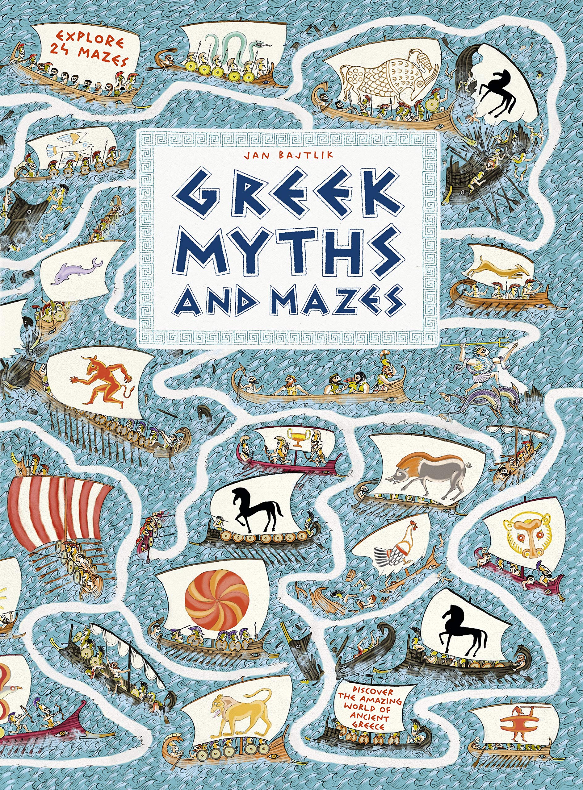 Greek Myths and Mazes | Jan Bajtlik