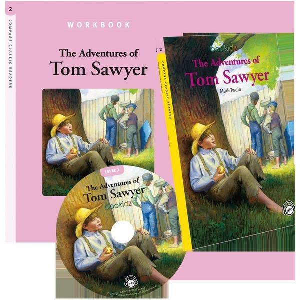Caiete de lucru - The Adventures of Tom Sawyer - Mark Twain, Compass Classic Readers, Nivelul 2 |