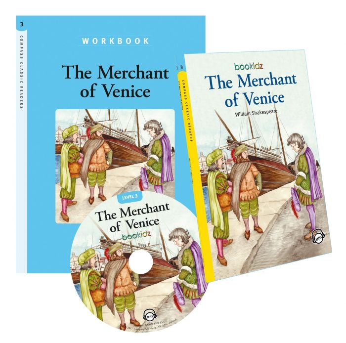 Caiete de lucru - The Merchant of Venice, Compass Classic Readers, Nivelul 3 |
