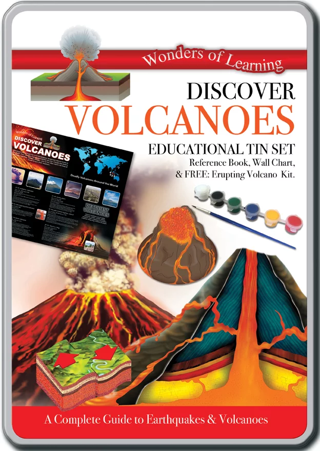 Tin Set - Discover Volcanoes |