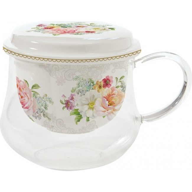 Cana cu infuzor - Romantic Lace