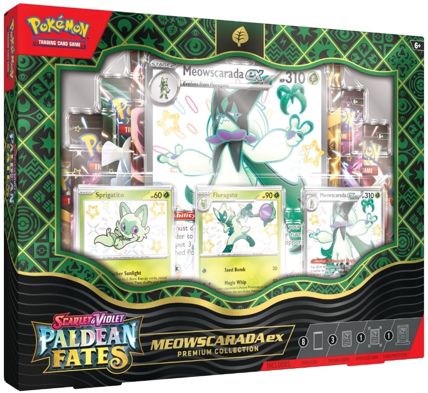 Pokemon TCG: Scarlet & Violet - Paldean Fates Premium Collection - trei modele | The Pokemon Company - 1 | YEO