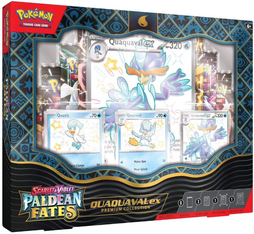 Pokemon TCG: Scarlet & Violet - Paldean Fates Premium Collection - trei modele | The Pokemon Company - 2 | YEO