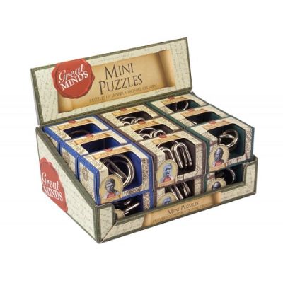 Puzzle - Great Minds - Mini Metal Displays - Mai multe modele - Pret pe bucata | Professor Puzzle