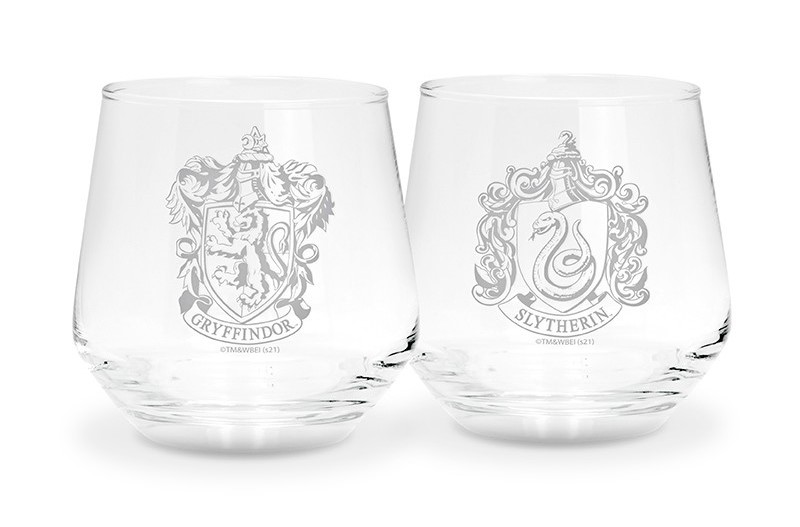 Set 2 pahare - Harry Potter - Gryffindor & Slytherin