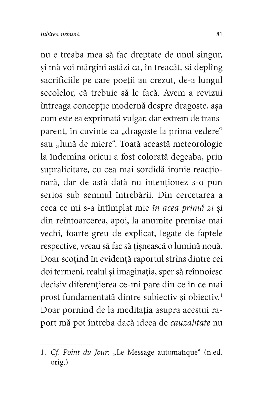 Iubirea nebuna | Andre Breton - 4 | YEO