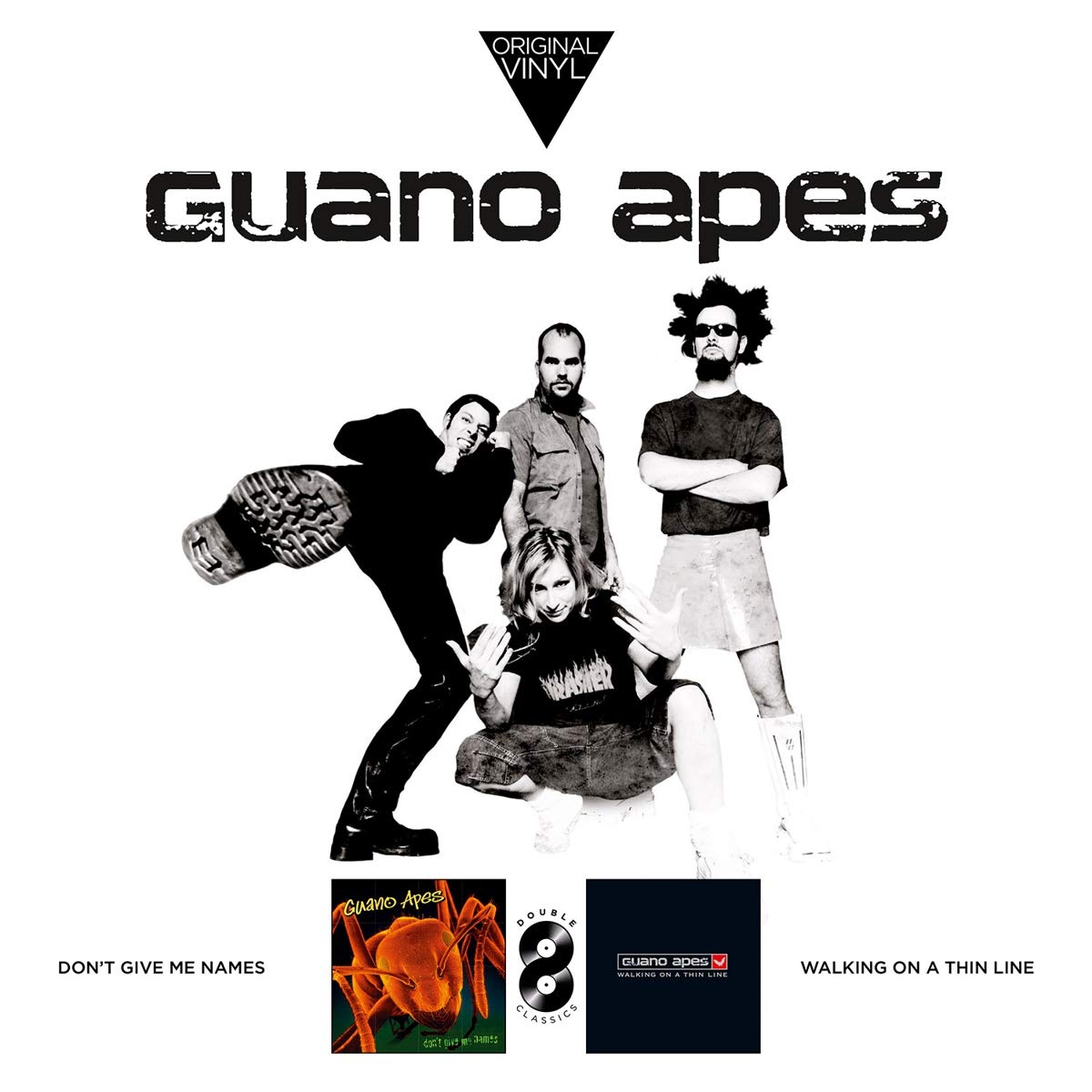 Original Vinyl Classics: Don\'t Give Me Names / Walking On A Thin Line - Vinyl | Guano Apes