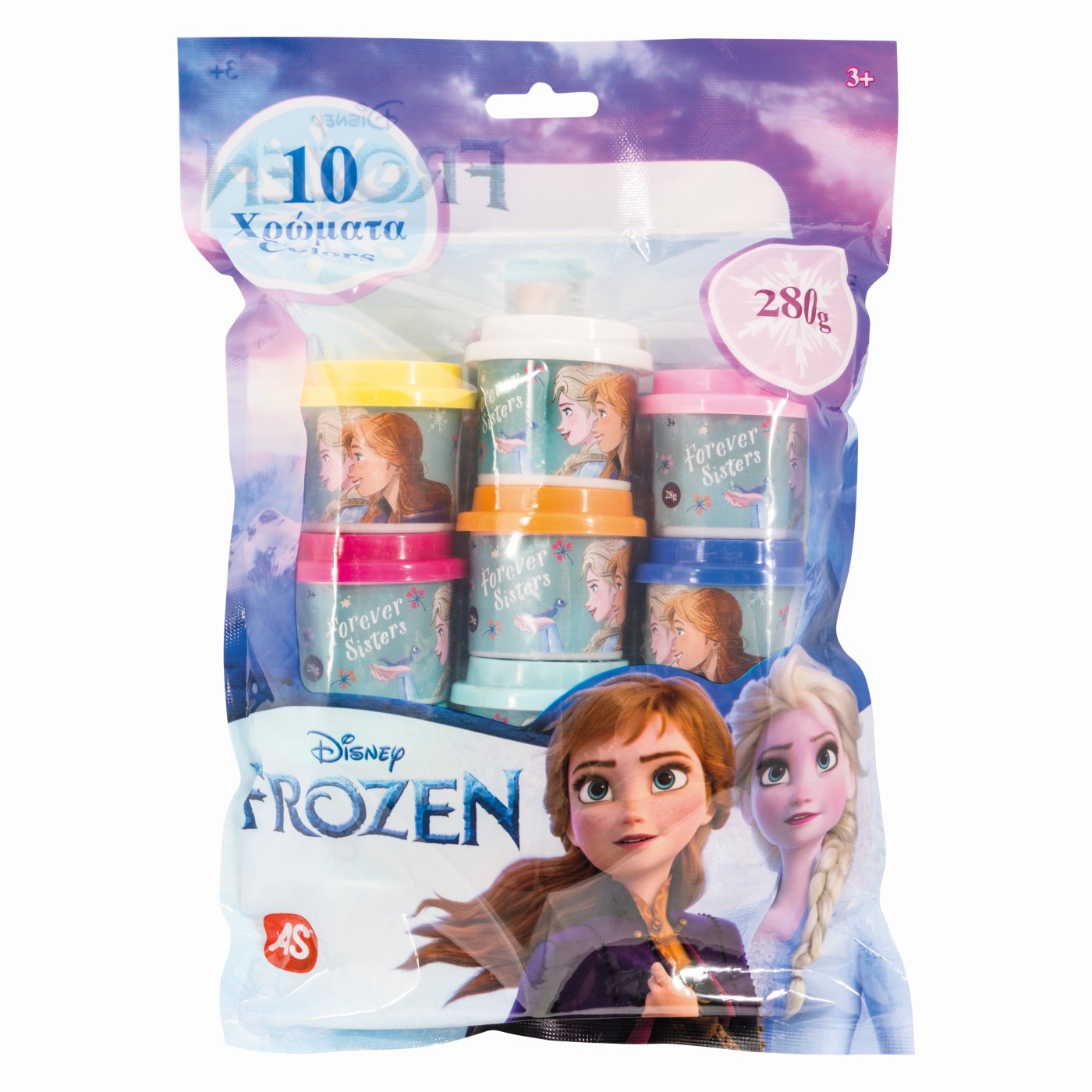 Set 10 borcanase plastilina - Disney Frozen | As - 4 | YEO