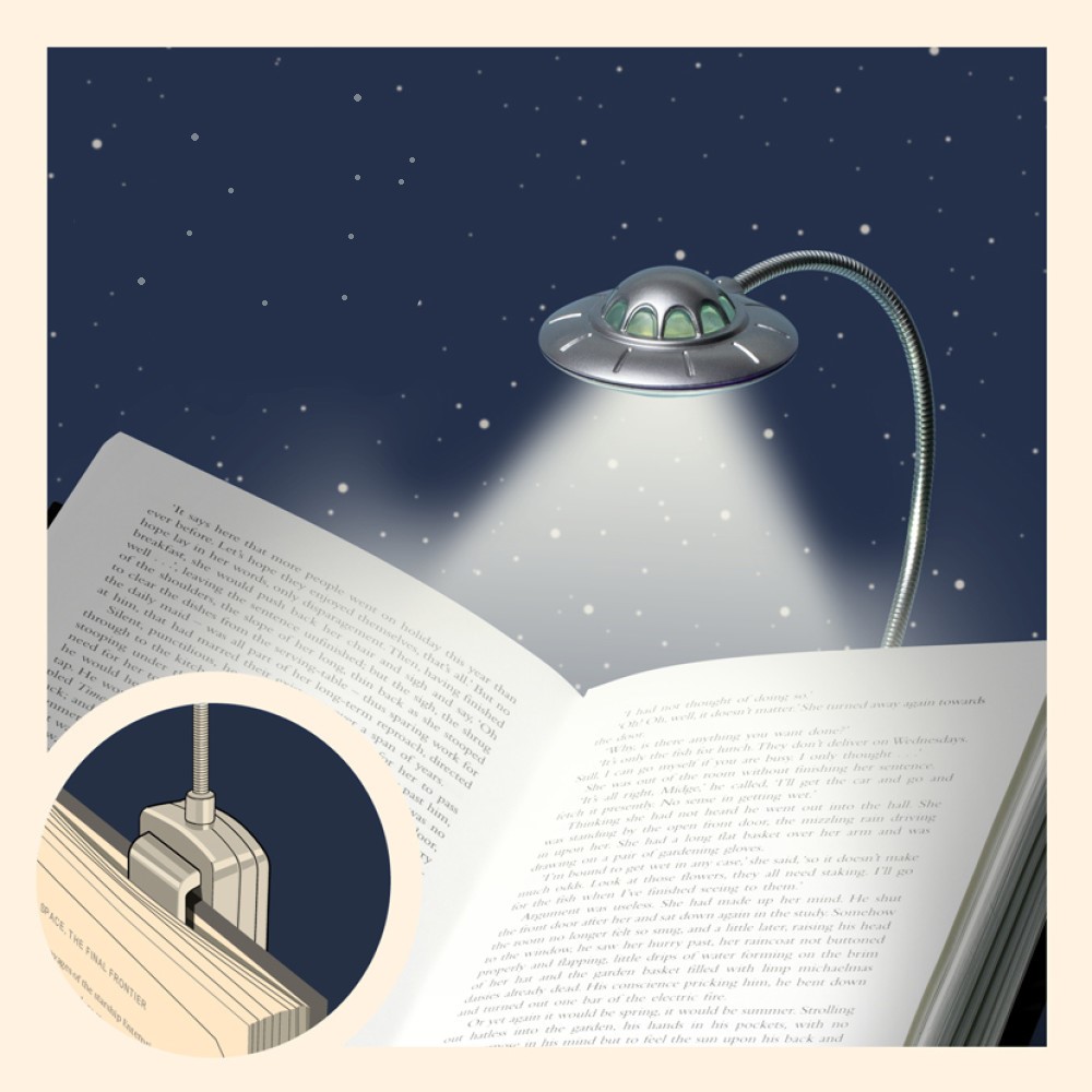 Lampa pentru citit - UFO Book Light | If (That Company Called)