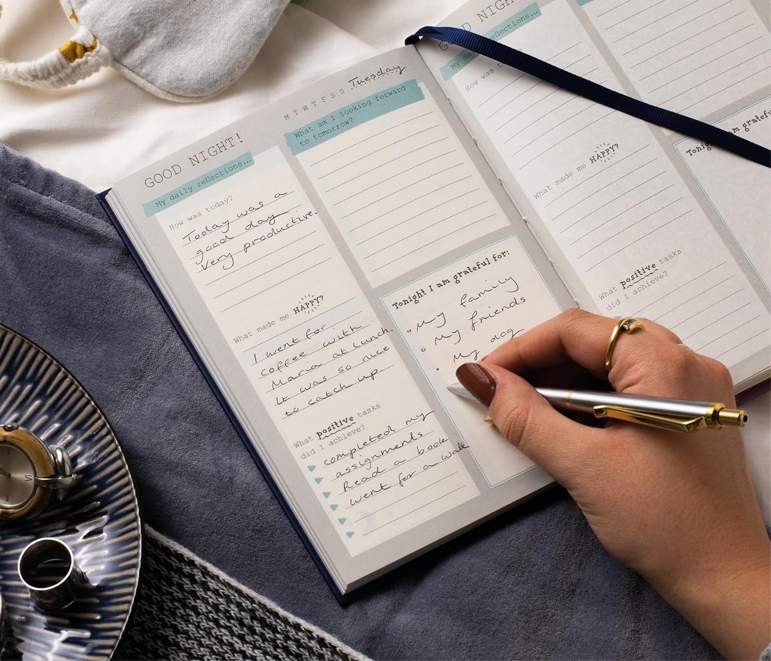 Jurnal - Journals for Life - Night Notes + Morning Motivation Journal | If (That Company Called)