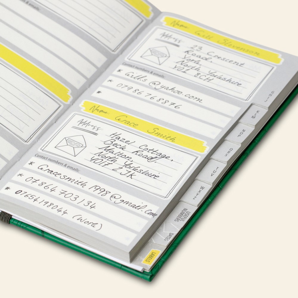 Jurnal - Journals for Life - The Everlasting Address Book | If (That Company Called) - 4 | YEO