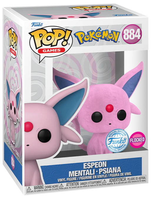 Figurina - Pokemon - Espeon Flocked | Funko