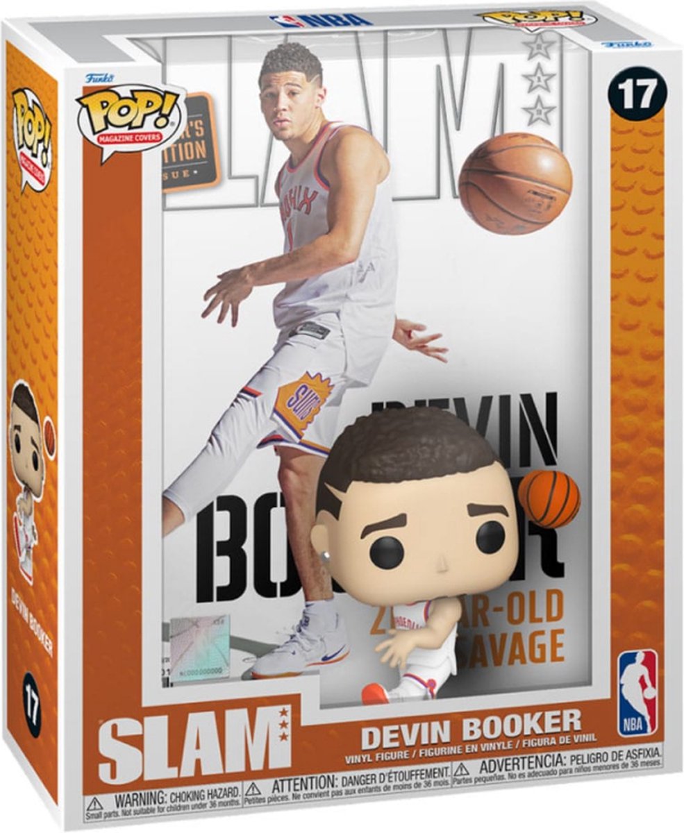 Figurina - Pop! Magazine Covers: Slam - Devin Booker | Funko