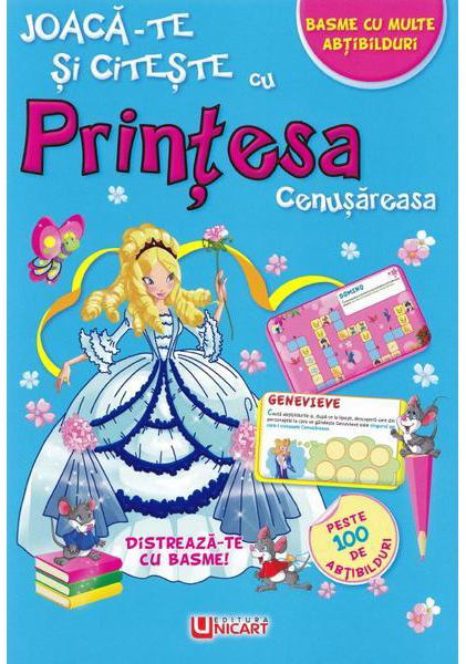 Joaca-te si citeste cu Printesa Cenusareasa | carturesti.ro Carte