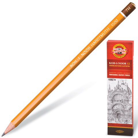Creion - Grafit 1500 7H | Koh-I-Noor