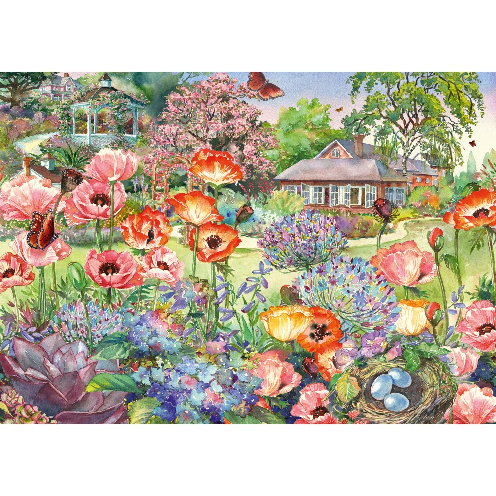 Puzzle 1000 piese - Blooming Garden | Schmidt - 1