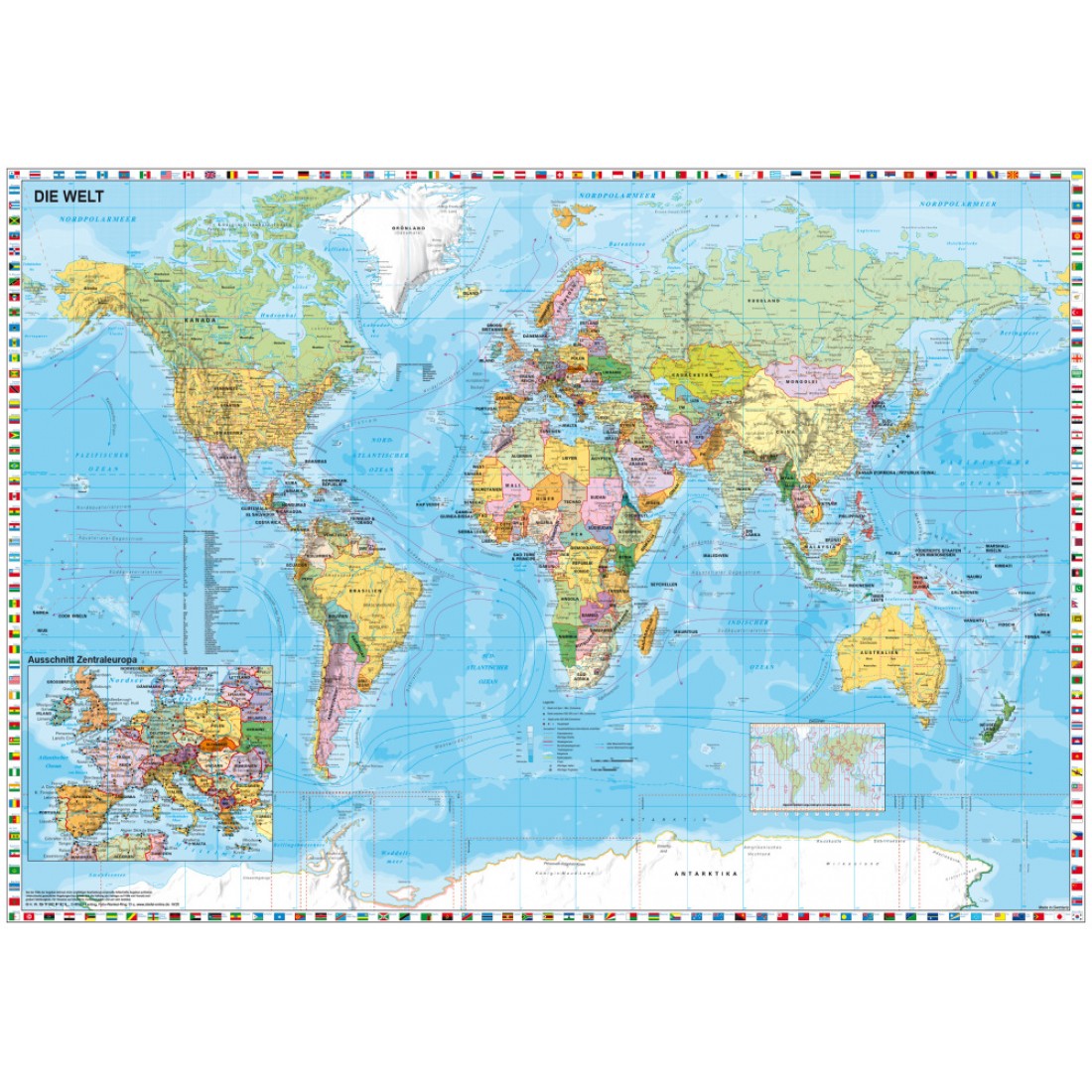 Puzzle 1500 piese - The World | Schmidt