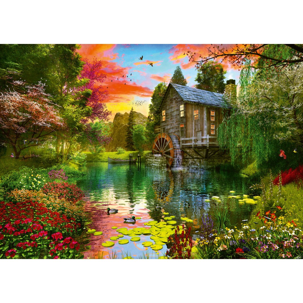 Puzzle 1000 piese - The Watermill | Schmidt