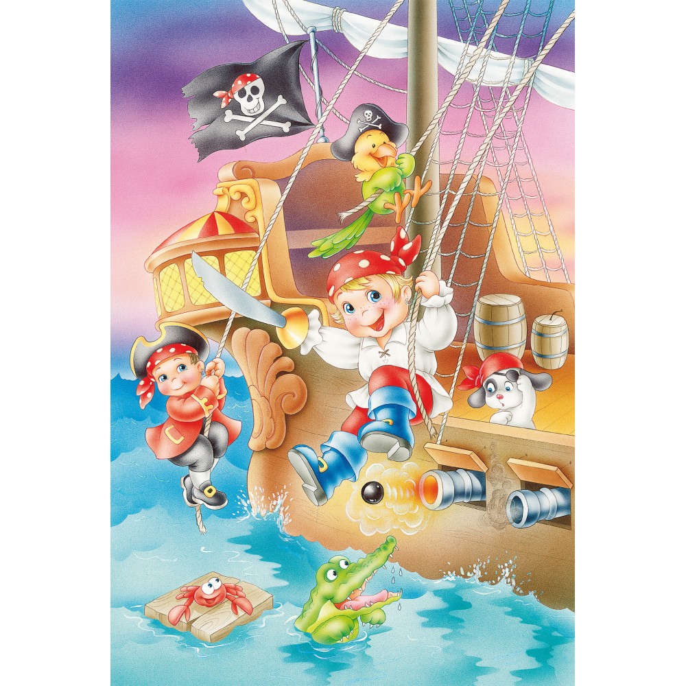 Puzzle 3 x 48 piese - Gang of Pirates | Schmidt - 2