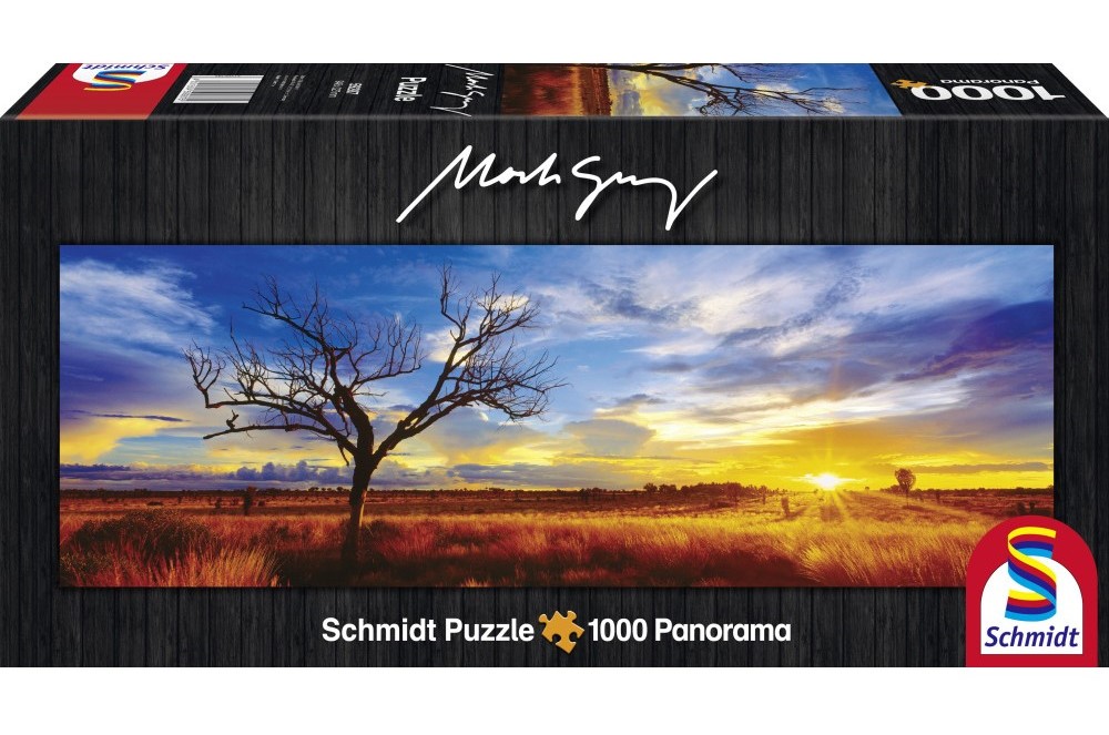 Puzzle 1000 piese - Desert Oak at Sunset, Northern Territory Australia | Schmidt