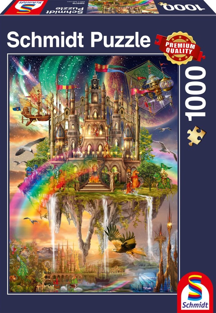 Puzzle 1000 piese - City in the Sky | Schmidt - 1 | YEO