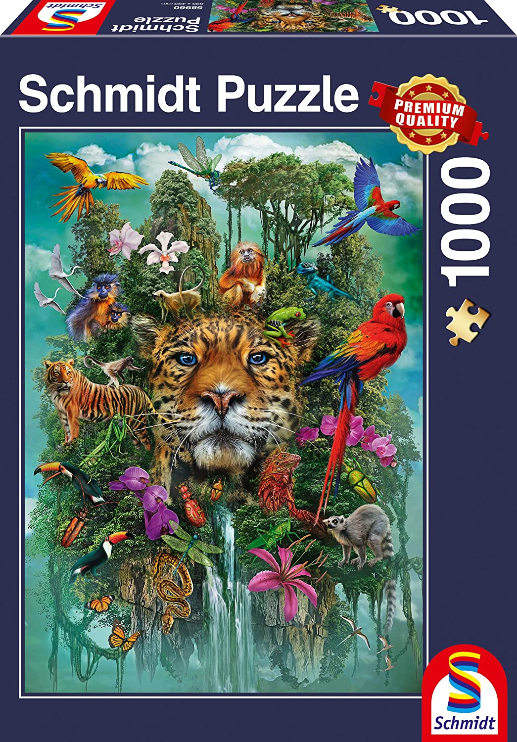 Puzzle 1000 piese - King of the Jungle | Schmidt