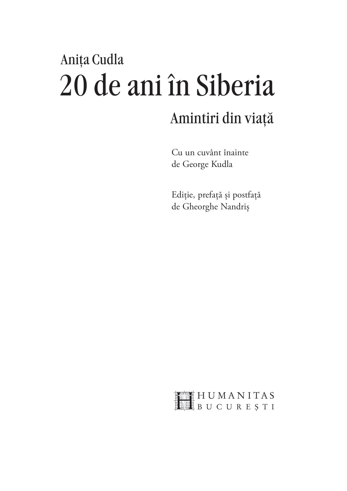 20 de ani in Siberia | Anita Cudla - 1 | YEO