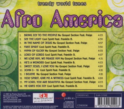 Afro America | Various Artists - 1 | YEO