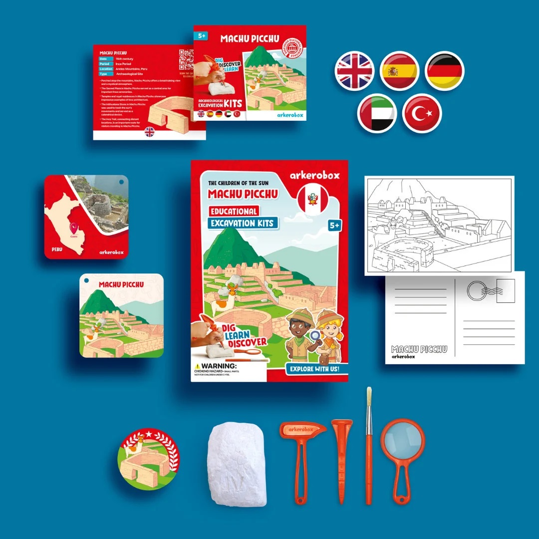 Set educativ - Machu Picchu | Arkerobox - 1 | YEO