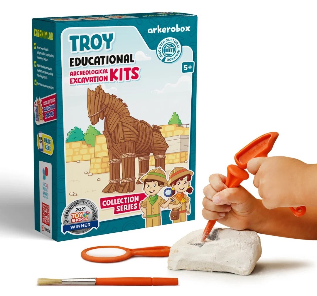 Set educativ - Grecia antica - Calul troian | Arkerobox - 4 | YEO