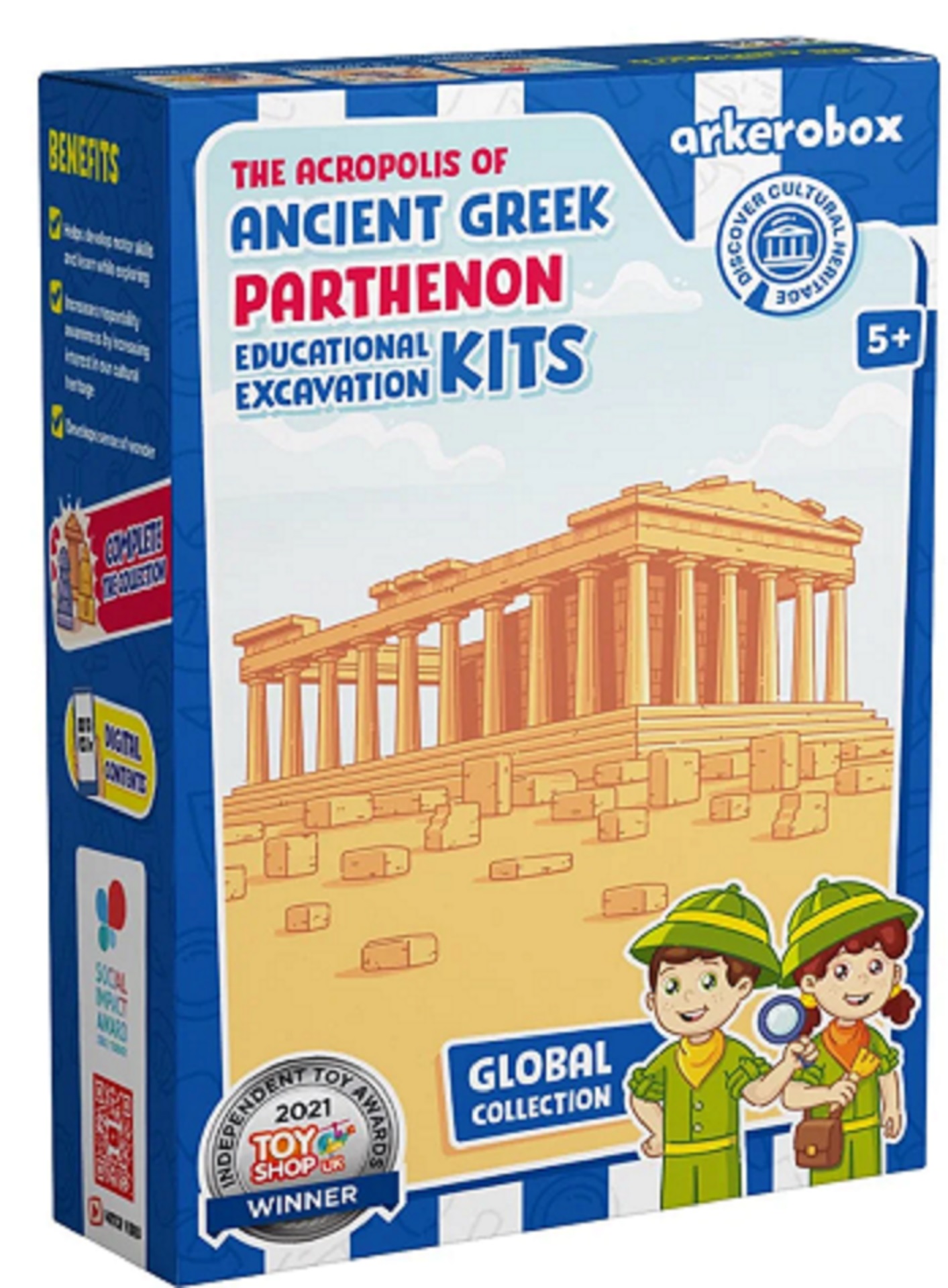 Set educativ - Grecia antica - Parthenon | Arkerobox - 5 | YEO