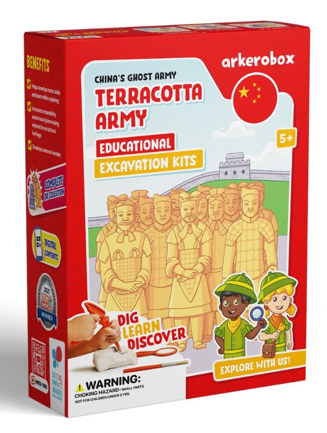 Set educativ - Armata de teracota | Arkerobox - 4 | YEO