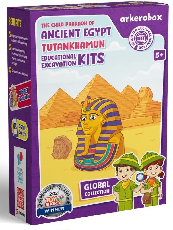 Set educativ - Egiptul antic - Tutankhamon | Arkerobox - 5 | YEO