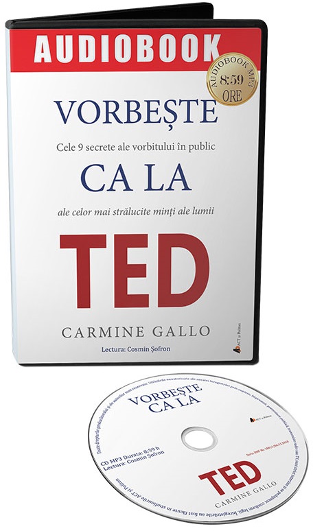 Vorbeste ca la TED | Carmine Gallo Audiobooks