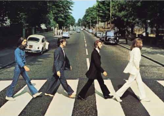 Carte postala - The Beatles - Abbey Road Crossing | Rock Off