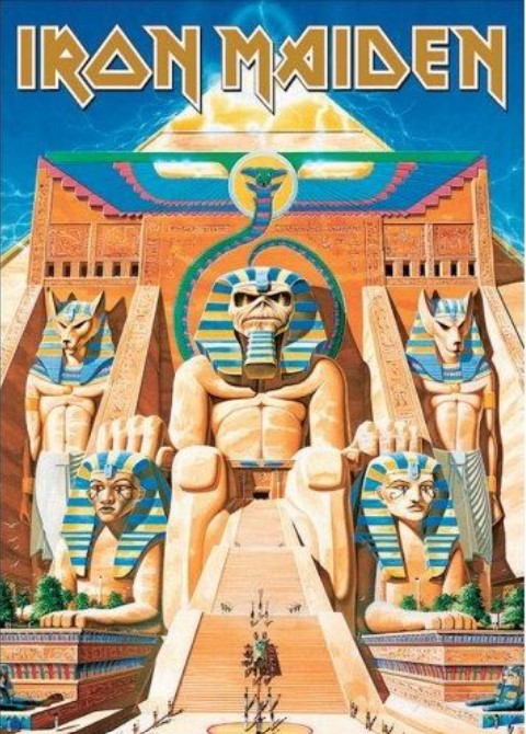 Carte postala - Iron Maiden - Powerslave | Rock Off