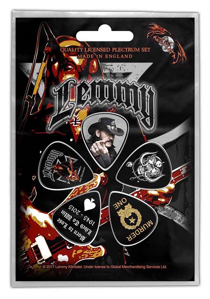 Set 5 plectre - Lemmy - Stone Death Forever | Rock Off