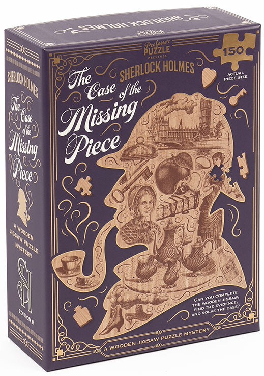 Puzzle 150 piese - Sherlock Holmes - The Case of the Missing Piese | Professor Puzzle - 4 | YEO