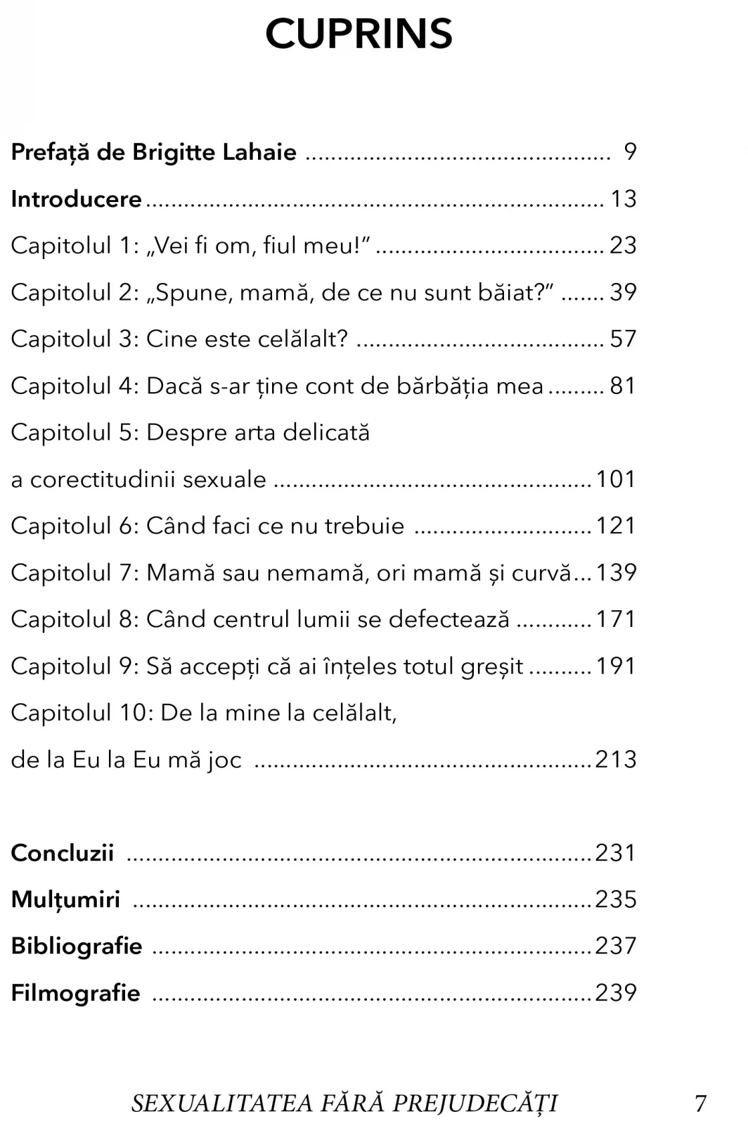 Sexualitatea fara prejudecati | Philippe Arlin