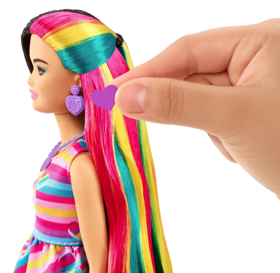 Papusa - Barbie Totally Hair - Papusa Barbie Bruneta | Mattel - 2 | YEO