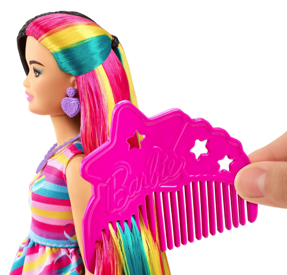 Papusa - Barbie Totally Hair - Papusa Barbie Bruneta | Mattel - 3 | YEO