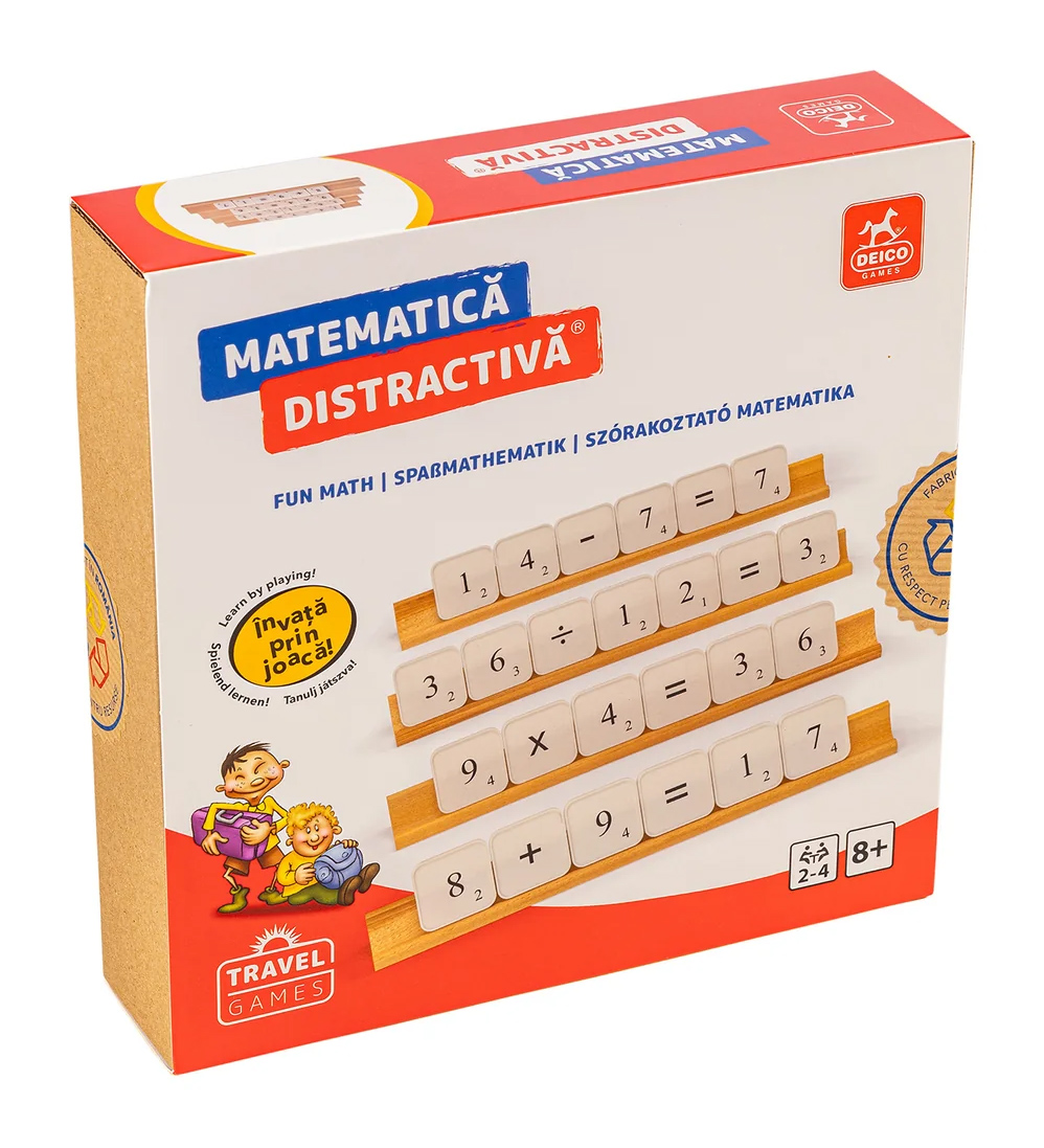 Joc - Matematica Distractiva - Editie de calatorie | Deico Games - 3 | YEO