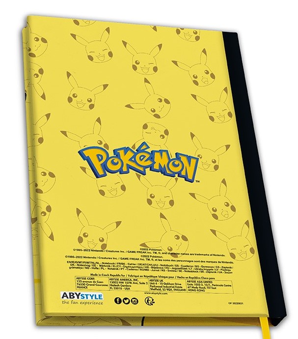 Carnet A5 - Pokemon - Pikachu | AbyStyle