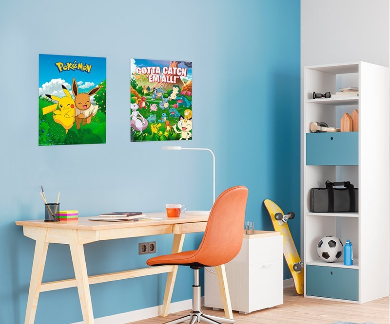 Set 2 postere - Pokemon - Environments | GB Eye