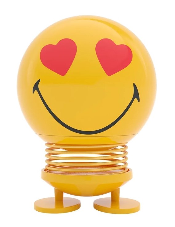 Figurina - Large - Smiley Love - Yellow | Hoptimist - 3 | YEO