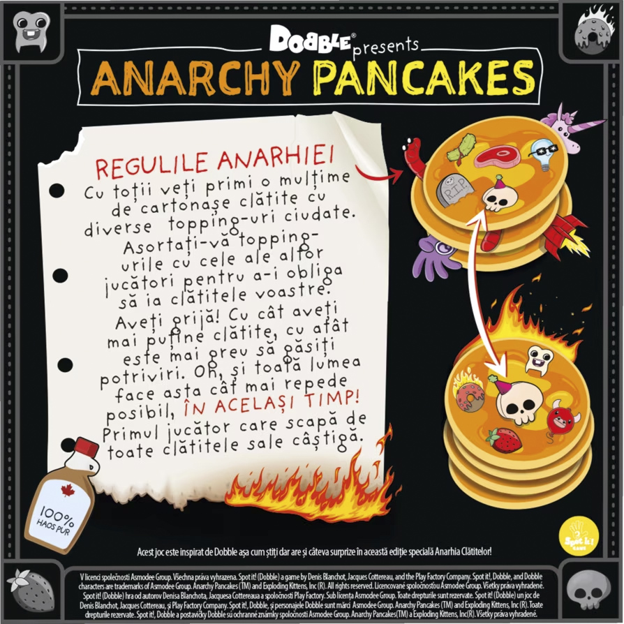 Joc - Dobble - Anarchy Pancakes | Spot it!