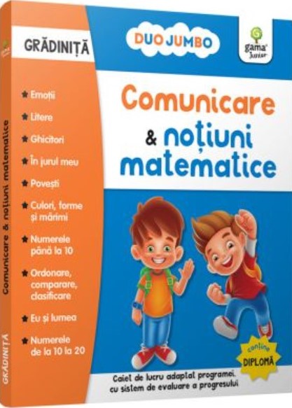 Comunicare si notiuni matematice. Gradinita |