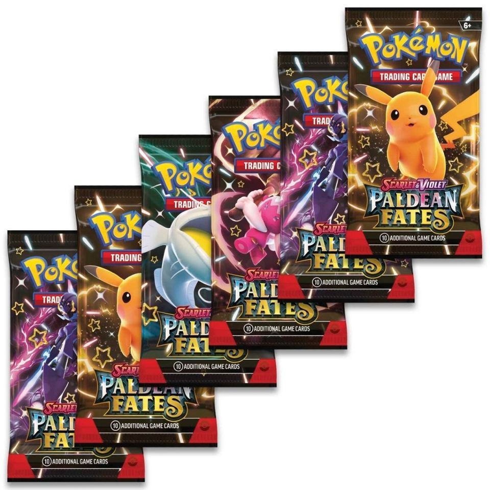 Pokemon TCG: Scarlet & Violet: Paldean Fates Booster Bundle