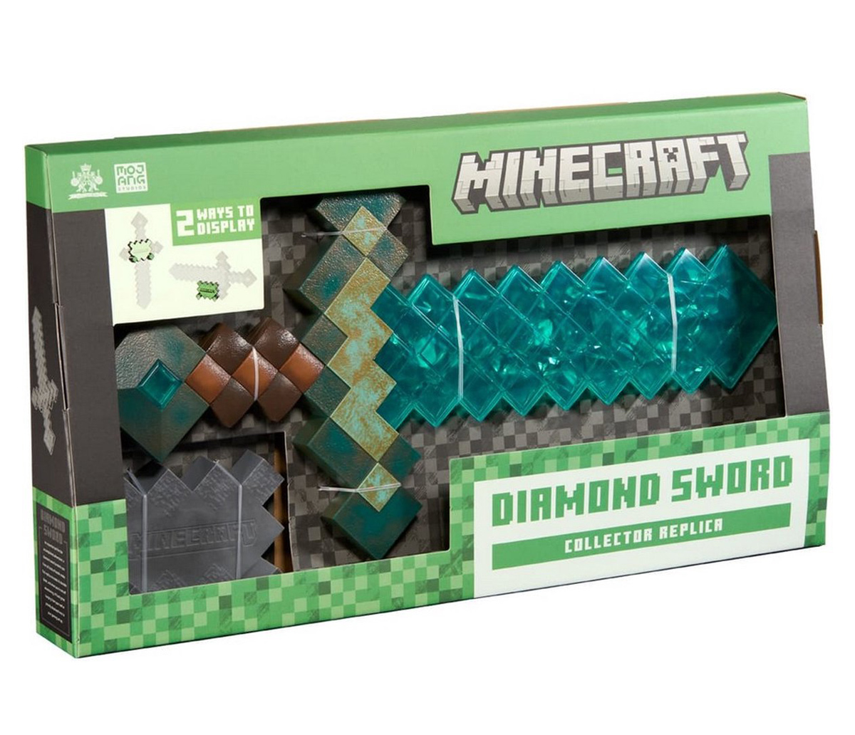 Jucarie - Minecraft Diamond Sword Collector Replica | The Noble Collection - 3 | YEO